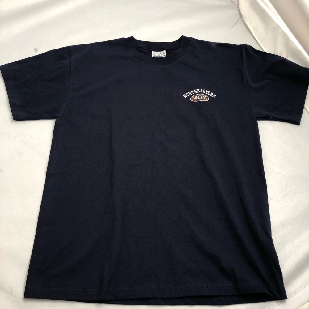Gear for Sports Northeastern University Mom navy short sleeve crew neck t-shirt